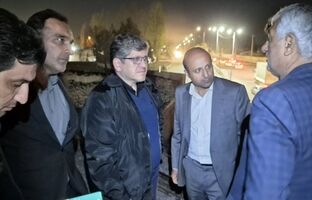 بازگشت ایمن یک مسیر دیگر مهم ریلی/ حضور شبانه مدیرعامل راه‌آهن در عملیات بازسازی محور پل کردان - چهارباغ