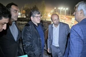 بازگشت ایمن یک مسیر دیگر مهم ریلی/ حضور شبانه مدیرعامل راه‌آهن در عملیات بازسازی محور پل کردان - چهارباغ