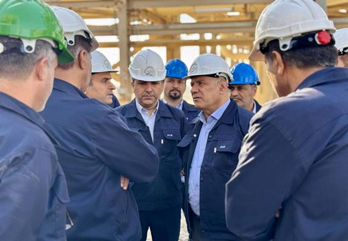  بازدید میدانی مدیرعامل از پروژه‌های در دست اقدام پالایش گاز هویزه خلیج‌فارس