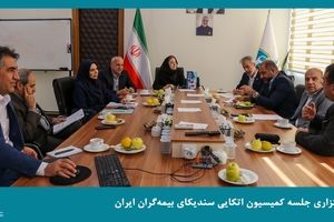 برگزاری جلسه کمیسیون اتکایی سندیکای بیمه‌گران ایران
