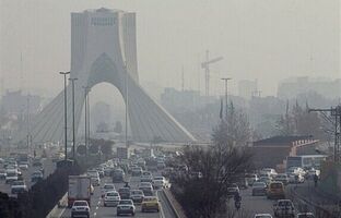 تداوم آلودگی هوا در تهران تا اواسط هفته آینده