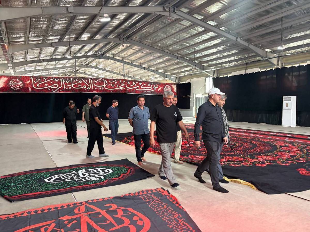 موکب محبان الرضا (ع) مرز شلمچه به مرحله نهایی آماده سازی رسید