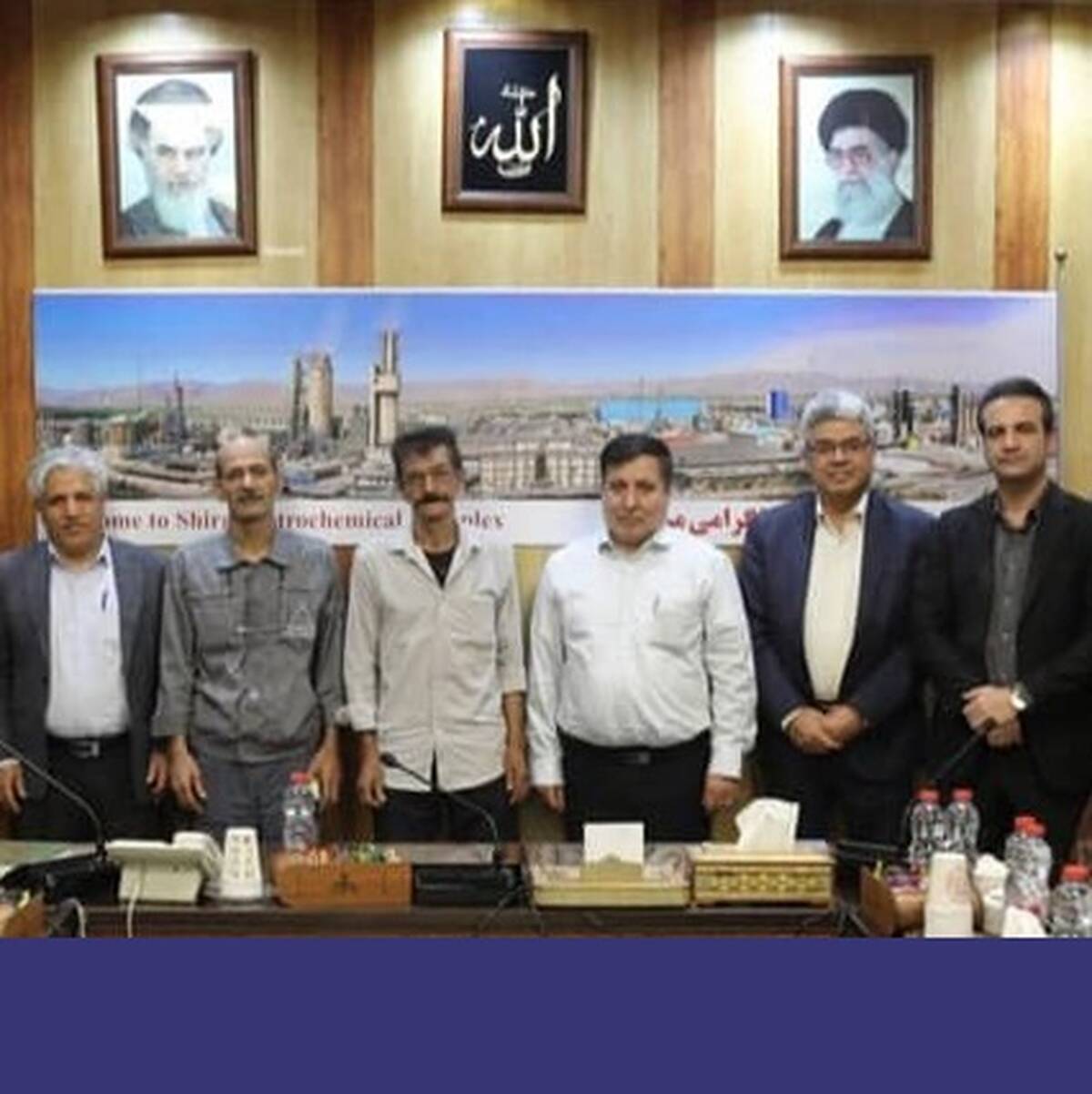 گرامیداشت روز بازگشت آزادگان سرافراز و تقدیر از همکاران آزاده در پتروشیمی شیراز