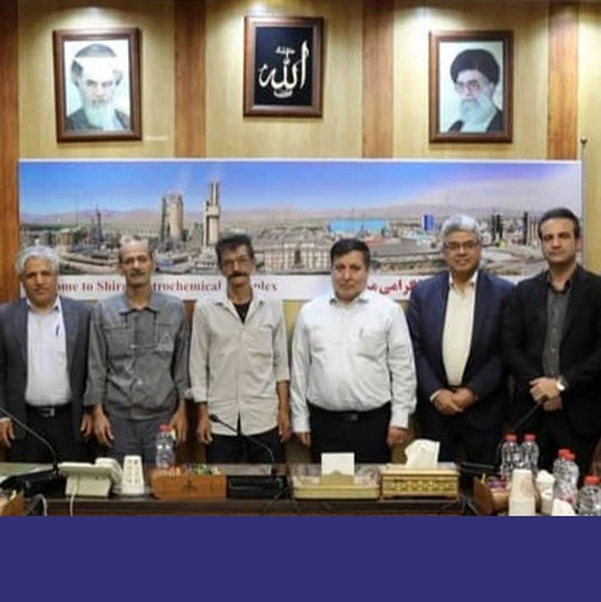 گرامیداشت روز بازگشت آزادگان سرافراز و تقدیر از همکاران آزاده در پتروشیمی شیراز