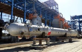 حمل تجهیزات فوق سنگین طرح مجتمع پتروشیمی بدر شرق به سایت پروژه