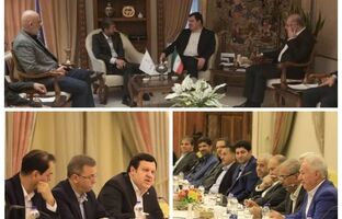 نشست های جداگانه مدیرعامل بانک ملت با استاندار و فعالان اقتصادی استان اصفهان