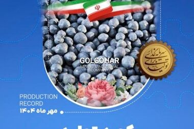  تولید و فروش چشمگیر گل گهر در شش ماهه اول سال