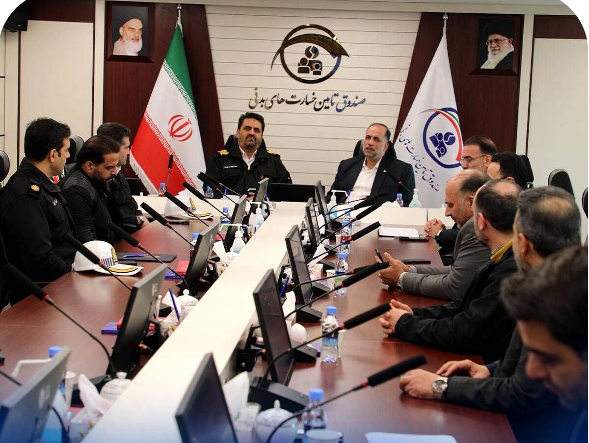 دیدار رییس پلیس راهور تهران بزرگ با مدیر صندوق تامین خسارت‌های بدنی