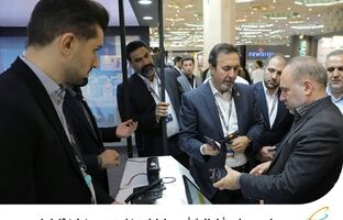 بازدید معاون فراجا از غرفه همراه اول در نخستین روز نمایشگاه ایپاس