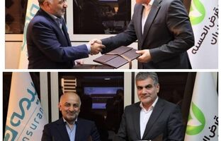 بانک قرض‌الحسنه مهر ایران و بیمه دی تفاهم‌نامه همکاری امضا کردند