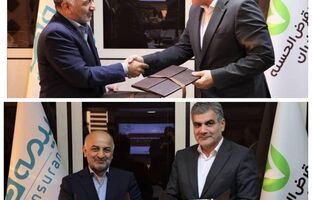 بانک قرض‌الحسنه مهر ایران و بیمه دی تفاهم‌نامه همکاری امضا کردند