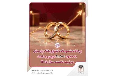پرداخت ۸۸۰۰ فقره تسهیلات فرزندآوری بانک پارسیان در ۶ماهه سال ۱۴۰۵