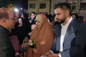 جاری شدن خطبه عقد ۱۷ زوج جوان در محلات نازی آباد، یاخچی آباد، جوادیه / از اجتماع ۵ هزار نفری در نازی‌آباد تا پیمان آسمانی در جوادیه و یاخچی آباد