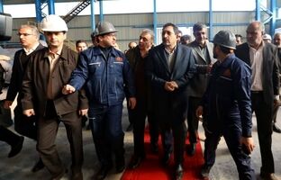 بهره‌برداری از کارخانه کلاف سرمد ابرکوه با سرمایه‌گذاری چادرملو
