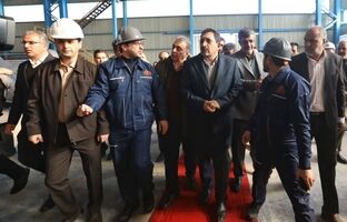 بهره‌برداری از کارخانه کلاف سرمد ابرکوه با سرمایه‌گذاری چادرملو
