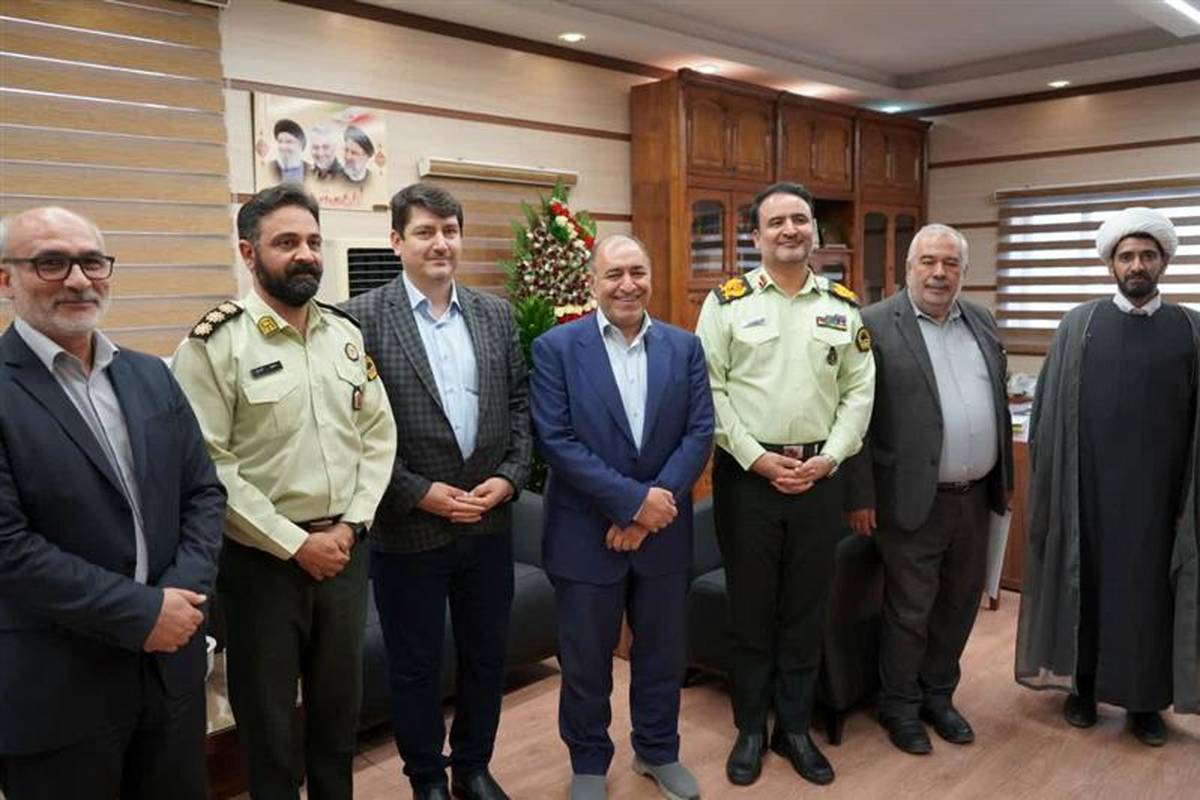 دیدار مدیرعامل شرکت سنگ‌آهن مرکزی ایران با فرمانده انتظامی استان یزد؛ تاکید بر امنیت و توسعه صنعتی