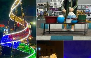  از نصب ۵۰ المان نوروزی تا رنگ آمیزی ۱۲۰ کیلومتر جدول در منطقه ۵