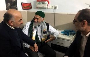 مدیرعامل بیمه دی به دیدار جانبازان مرکز امام علی (ع) ساری رفت