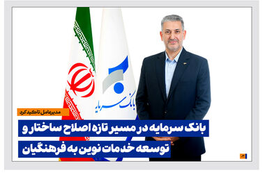 امیر خرازی مدیرعامل شرکت تجارت الکترونیک سرمایه شد