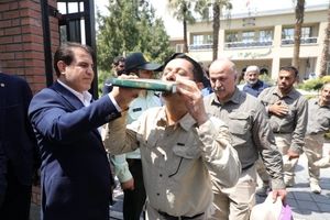 اعزام ۳۵ جهادگر برای خدمت به زائران اربعین / بیش از ۲۰ تن کیسه زباله و ده‌ها مخزن از عمود ۱ الی ۵۰۰ در طریق توزیع می‌شود