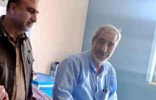 عیادت مدیر بیمه دی زنجان از جانبازان اعصاب روان