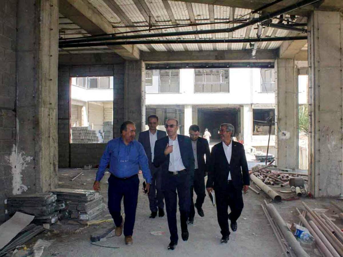 بازدید مدیر شعب بانک مسکن منطقه مرکز تهران از پروژه نهضت ملی جهاد دانشگاهی