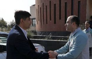 بازدید مدیرعامل گروه فولاد مبارکه از شرکت فولاد و نورد سبا