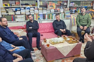 بازدید مدیرعامل شرکت فولاد اکسین خوزستان از موکب این شرکت در مرز شلمچه