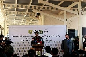 امحاء ۲۰ تن مواد مخدر/ تهران امروز از وجود معتادان متجاهر پاک‌تر از هر زمان است 