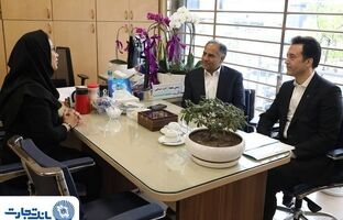 بازدید مدیرعامل بانک تجارت از شعب تهران در اولین روزهای کاری سال 1405