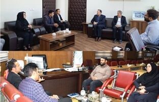 دیدارهای رئیس شعبه بیمه نوین لرستان با مدیران استانی با محور توسعه خدمات بیمه‌ای