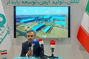 روز شلوغ و پر کار  غرفه فولاد سنگان در روز نخست نمایشگاه بین المللی اینوکس و فاینکس مشهد ( ویدئو)