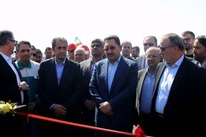 افتتاح ۲ طرح زیرساختی و آغاز عملیات اجرایی یک طرح  در طبس