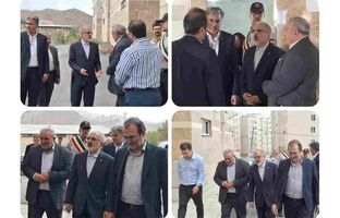 بازدید میدانی دکتر خورسندیان از روند پیشرفت پروژه ۶۰۰ واحدی غدیر در کوی کوثر اراک
