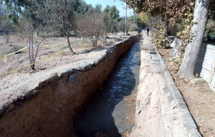 تقویت شبکه آب‌های سطحی با بازسازی ۲۲۰۰ متر کانال در منطقه ۱۹/ افزایش ۶۰ درصدی ظرفیت انتقال آب کانال بوستان شقایق