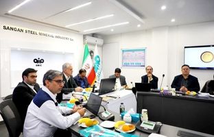 بازدید اعضای هیات مدیره ملی زمین و مسکن از فولاد سنگان