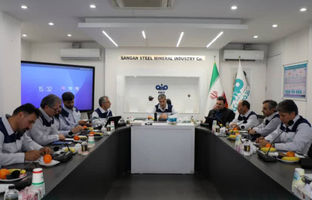 حمیدرضا عقاب نشین به سمت معاون فروش و خرید مواد اولیه فولاد سنگان منصوب شد