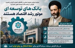 بانک های توسعه ای موتور رشد اقتصاد هستند