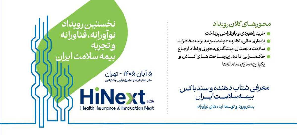 برگزاری نخستین رویداد نوآورانه بیمه سلامت ایران با مشارکت زیست‌بوم نوآوری