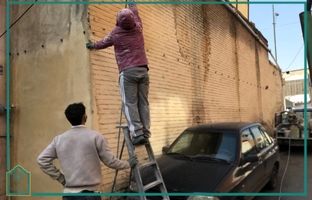 ۷۵۰ متر جداره‌سازی اساسی در محدوده محله هرندی