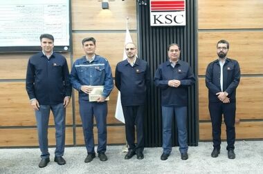 تعویض استراکچر اصلی بیس سگمنت‌های ریخته‌گری اسلب یک شرکت فولاد خوزستان