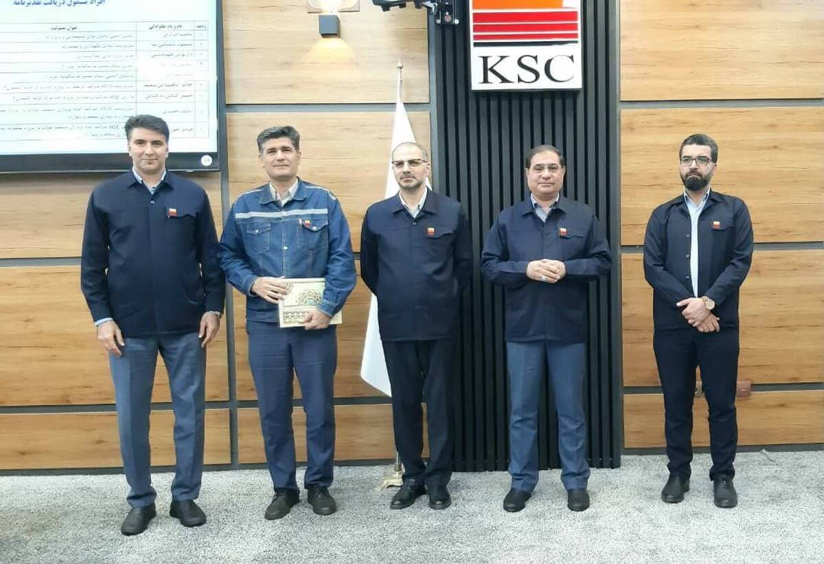 تقدیر از نفرات برتر HSE