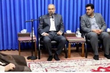 عیادت مدیر بیمه دی زنجان از جانبازان اعصاب روان