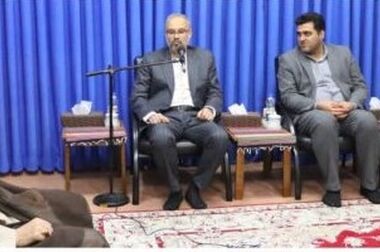 عیادت مدیر بیمه دی زنجان از جانبازان اعصاب روان