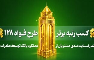 بانک توسعه صادرات ایران رتبه برتر طرح «فواد ۱۲۸» ( رسیدگی به درخواست های مردمی ) را کسب کرد