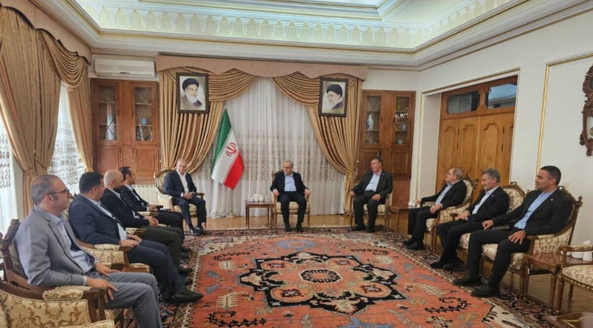 نشست انجمن فولاد ایران با استاندار آذربایجان شرقی