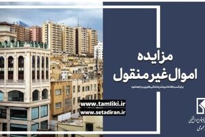 مهلت شرکت در مزایده غیرمنقول ۱۱۷۶ اموال تملیکی تمدید شد
