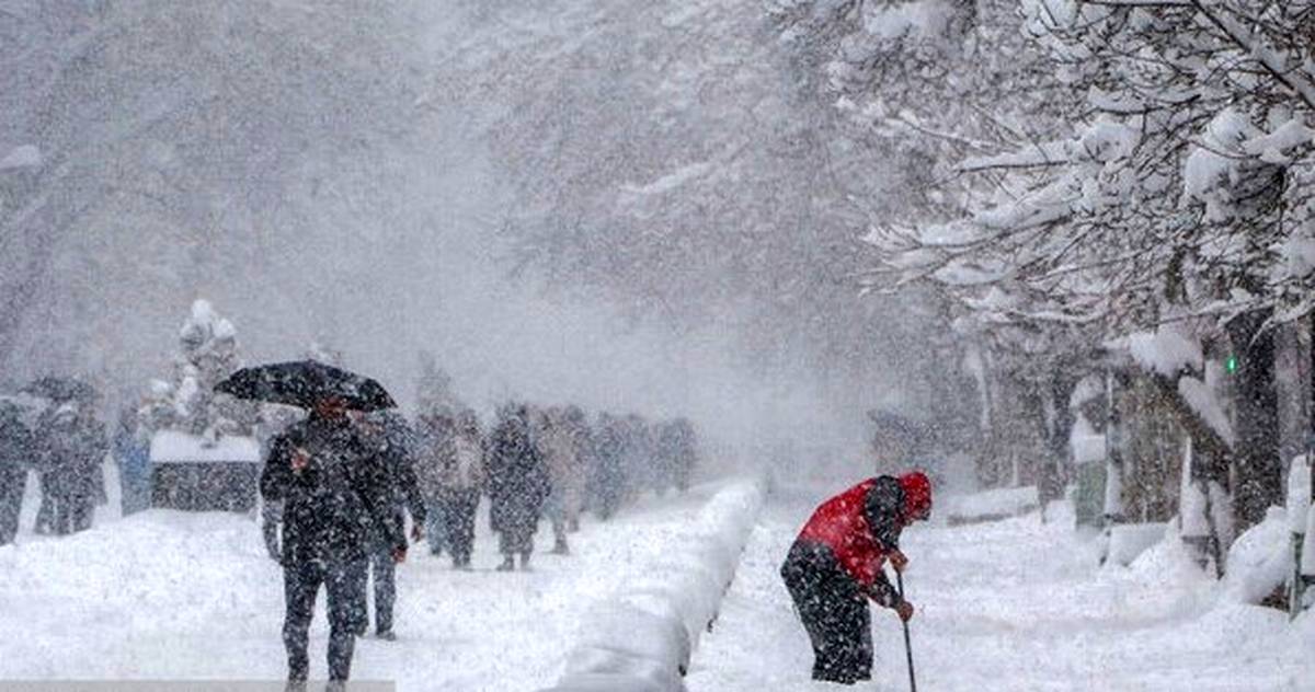 هشدار هواشناسی: بارش سنگین برف و افت دما تا ۱۵ درجه در راه است