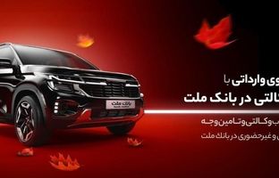 ارائه خدمت حساب وکالتی در بانک ملت در دور جدید فروش خودروهای وارداتی