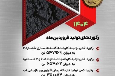  گل گهر در توسعه امروز و در آینده اقتصاد کشور نقش کلیدی دارد